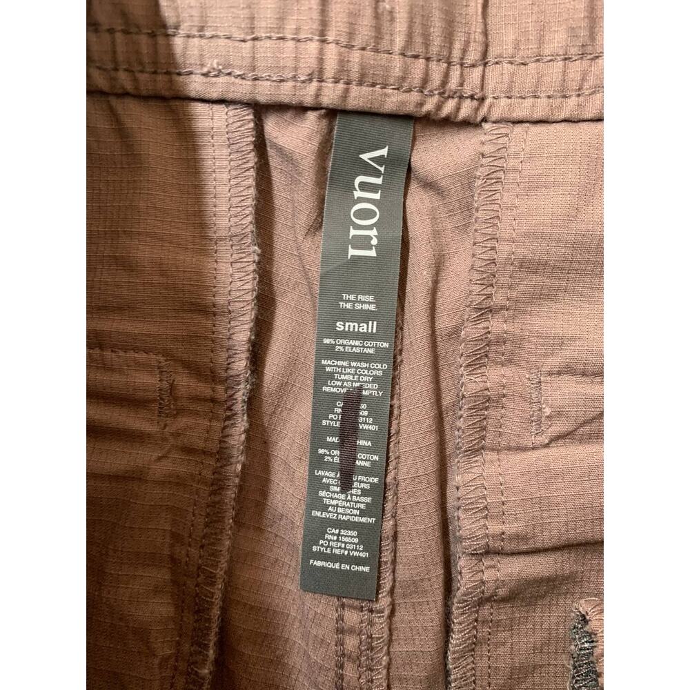 Vuori Ripstop Pant VW401 Women’s Size S Chestnut Organic Cotton - Picture 3 of 11